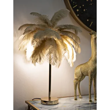 LAMPKA STOŁOWA PALM CAMMELLO 55X60 cm